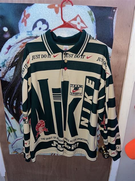 nike x cactus plant flea market longsleeve polo dupe|cactusplantfleamarket nike.